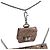 CHANEL - Borsa a spalla piccola Cargo 2.55 in pelle bronzo rugosa - vista 11