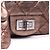 CHANEL - Borsa a spalla piccola Cargo 2.55 in pelle bronzo rugosa - vista 6