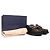 LOUIS VUITTON - Mocassino Louis Vuitton Academy in pelle nera (Taglia 36) Nero - vista 9