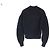 HERMÈS - Hermès Twillaine Pullover aus schwarzer Seide und Wolle (Größe 34) - Ansicht 2