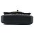 CHANEL - Chanel Classic/Timeless micro shoulder bag in black smooth leather - view 4