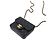 CHANEL - Chanel Classic/Timeless micro shoulder bag in black smooth leather - view 5