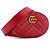GUCCI - Marsupio Gucci GG Marmont in pelle rossa a zigzag - vista 2