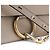 CHLOÉ - Borsa a spalla Chloé Faye PM in pelle grigia taupe Grigio - vista 6