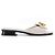 HERMÈS - Sandali Isle Hermès in pelle bianca (T38) Bianco - vista 2