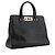 SAINT LAURENT - Borsa Saint Laurent Trois Clous in pelle nera con stampa coccodrillo Nero - vista 2