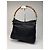 Vintage Gucci Canvas Bamboo Tasche schwarz