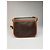 Triomphe Céline Vintage Celine Monogramm Leder Umhängetasche braun - Ansicht 2