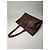 Big Bag Céline Vintage Celine Leder Monogramm große Tasche braun - Ansicht 10