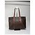 Big Bag Céline Vintage Celine Leder Monogramm große Tasche braun - Ansicht 14