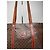 Big Bag Céline Vintage Celine Leder Monogramm große Tasche braun - Ansicht 2