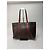 Big Bag Céline Vintage Celine Leder Monogramm große Tasche braun - Ansicht 8