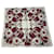 Céline Sciarpa vintage Celine bianca e rossa Bianco  - vista 1