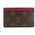 Monogramm Kartenetui Louis Vuitton Fuschia