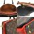 Borsa Louis Vuitton Monogram Mille-feuille Nero Rosso Monogramma - vista 3