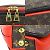 Borsa Louis Vuitton Monogram Mille-feuille Nero Rosso Monogramma - vista 5