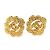Timeless Orecchini a clip in metallo dorato Chanel Coco Mark D'oro