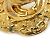 Timeless Orecchini a clip in metallo dorato Chanel Coco Mark D'oro - vista 4