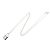 Collana Pendente Lockit Louis Vuitton Argento - vista 2