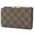 Billetera Bifold Damier Louis Vuitton N61664 Castaño - vista 2
