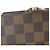 Billetera Bifold Damier Louis Vuitton N61664 Castaño - vista 7