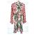 MANOUSH ABENDKLEID GLITTER RETRO SEVENTIES SEIDE T 34/36/38 Mehrfarben - Ansicht 22