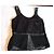 Jc De Castelbajac CASTELBAJAC POUR ICEBERG PULLOVER SURTOP WESTE WOLLE MESH LEDER EFFEKTE T 40 Schwarz - Ansicht 15
