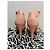 Diane Von Furstenberg Sandali con stampa serpente DvF Jujette Rosa Antico - vista 4