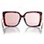 Occhiali da sole Havana oversize Gucci, rosa D'oro - vista 4