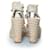 Tory Burch, espadrille compensée florale Blanc  - vue 4