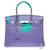 Hermès HERMES Birkin 30 Bag in Blue Leather - 102533  ref.2051153