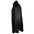 Camicia in satin nero con strass Versace - vista 2