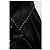 Camicia in satin nero con strass Versace - vista 5