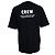 Balenciaga, Camiseta Crew 2020 Negro - vista 3