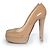 Christian Louboutin, décolleté beige Bianca - vista 2