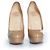 Christian Louboutin, décolleté beige Bianca - vista 5