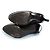 Stivali platform in pelle nera sopra il ginocchio Burberry Nero - vista 7