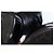 Stivali platform in pelle nera sopra il ginocchio Burberry Nero - vista 9