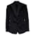 Schwarze Samt Smokingjacke Amiri