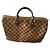 Borsa a mano Louis Vuitton Speedy 35 in pelle marrone