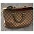 Borsa a mano Louis Vuitton Speedy 35 in pelle marrone - vista 3