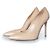 Gianvito Rossi, Lackleder-Pumps in Nude