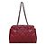 Trendy CC Chanel Handtasche aus rotem Leder mit Silberhardware