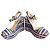 Sandali con zeppa vintage Prada – Stampa floreale – Inizio anni 2000 – EU 37 / US 6.5 Rosa Bianco Blu - vista 3