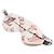 Maschera da Sonno in Seta Louis Vuitton LV Monogram Silk Twill Eyemask Nuova Multicolore - vista 3