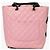 Chanel Medium Ligne Cambon Eimer Tasche Schwarz Pink - Ansicht 3