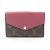Portafoglio Bifold Compatto Pallas di Louis Vuitton Marrone Rosa
