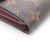 Portafoglio Bifold Compatto Pallas di Louis Vuitton Marrone Rosa - vista 10