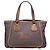 Céline Celine Braune Canvas Tragetasche