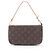 Borsa Pochette Accessoires Louis Vuitton Marrone Monogramma